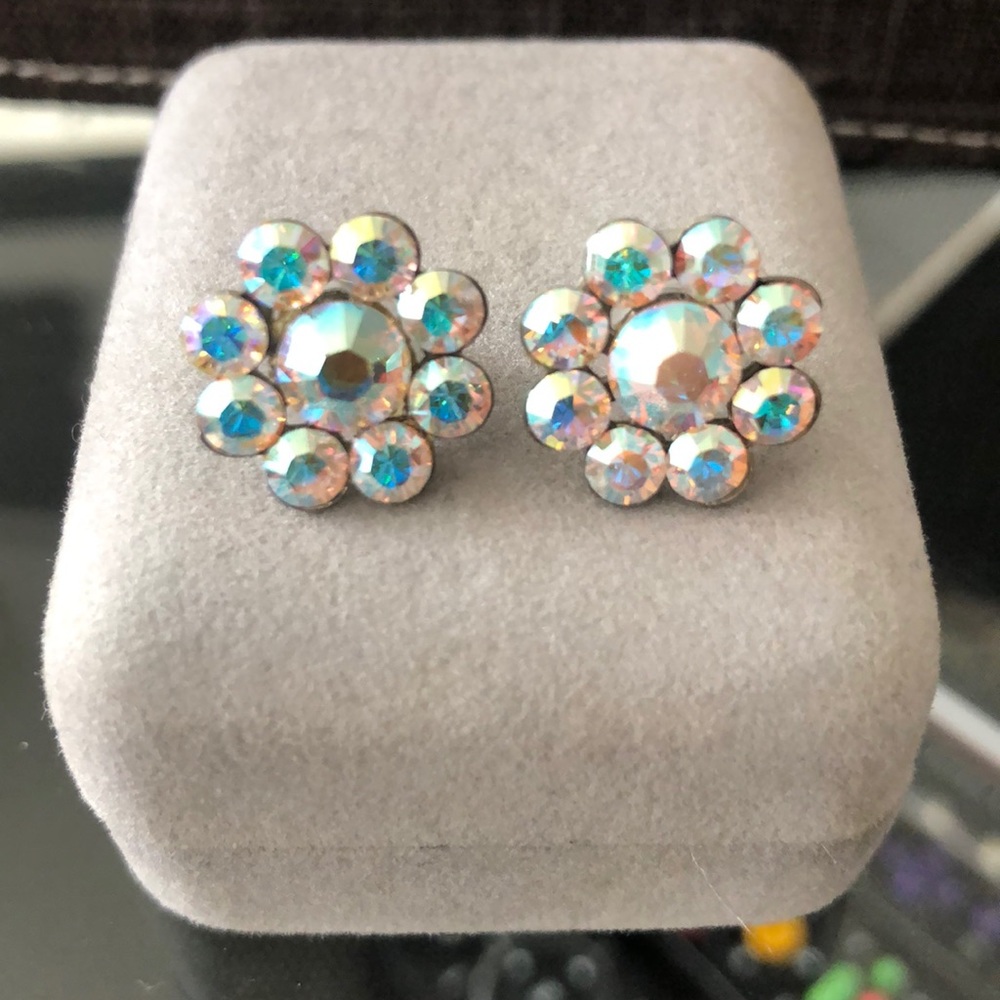 Swarovski Crystal Stud Earrings